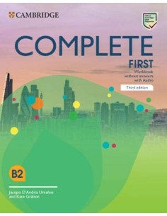 COMPLETE FIRST WORKBOOK WITHOUT ANSWERS WITH AUDIO 3º ED